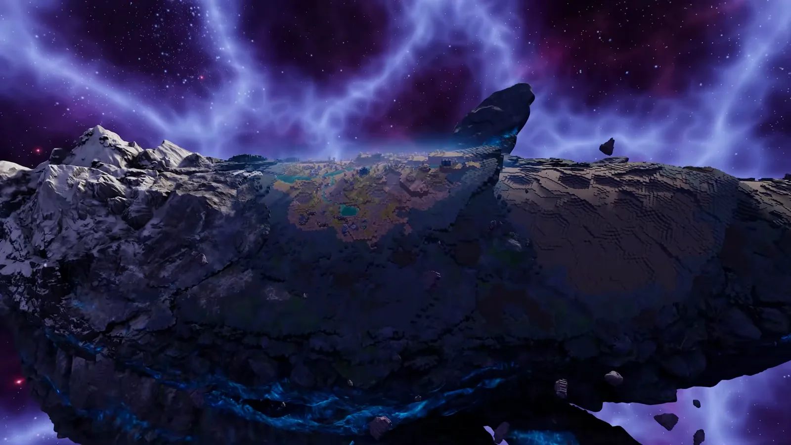 High-altitude glacier valleys and turquoise meltwater pools on Kewa in Beyond These Stars